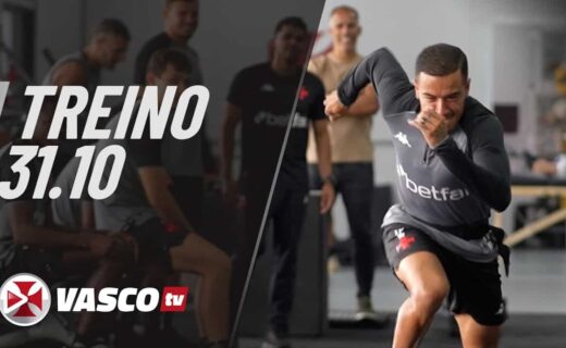 Treinamento de futebol do Vasco 31.10.