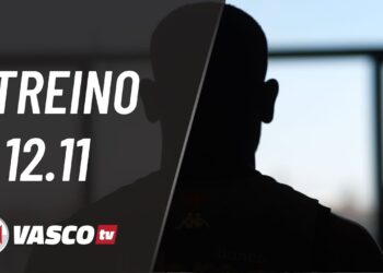 Treinamento Vasco, 12.11.2023, data e hora do treino.