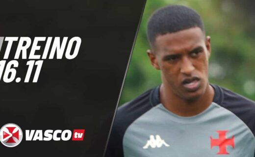 Treinamento em campo do Vasco da Gama.