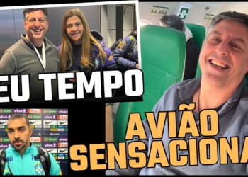 Barulho de pessoas sorrindo no avião.