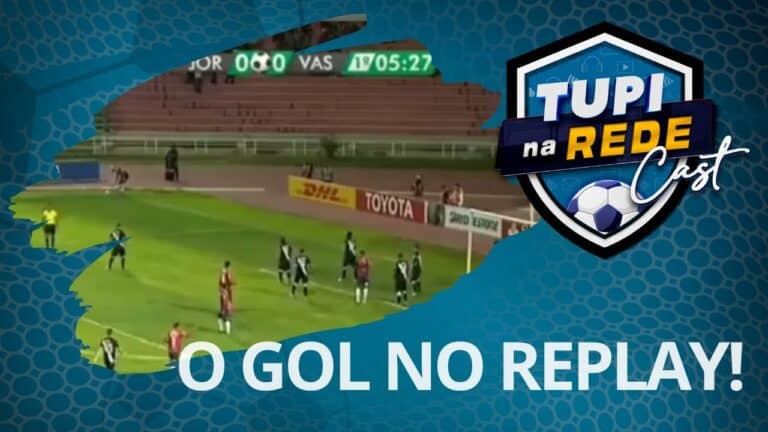Gol do Vasco em cobrança de pênalti no replay.