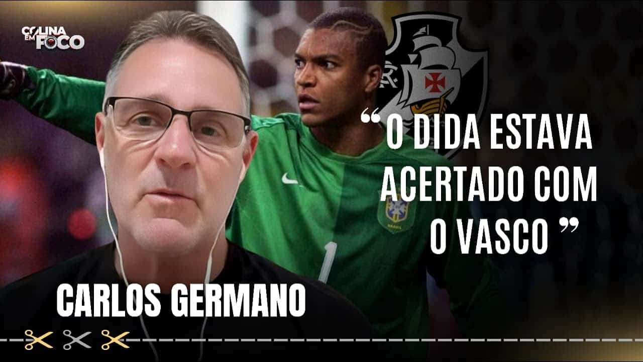 Comentário de Carlos Germano sobre Vasco.