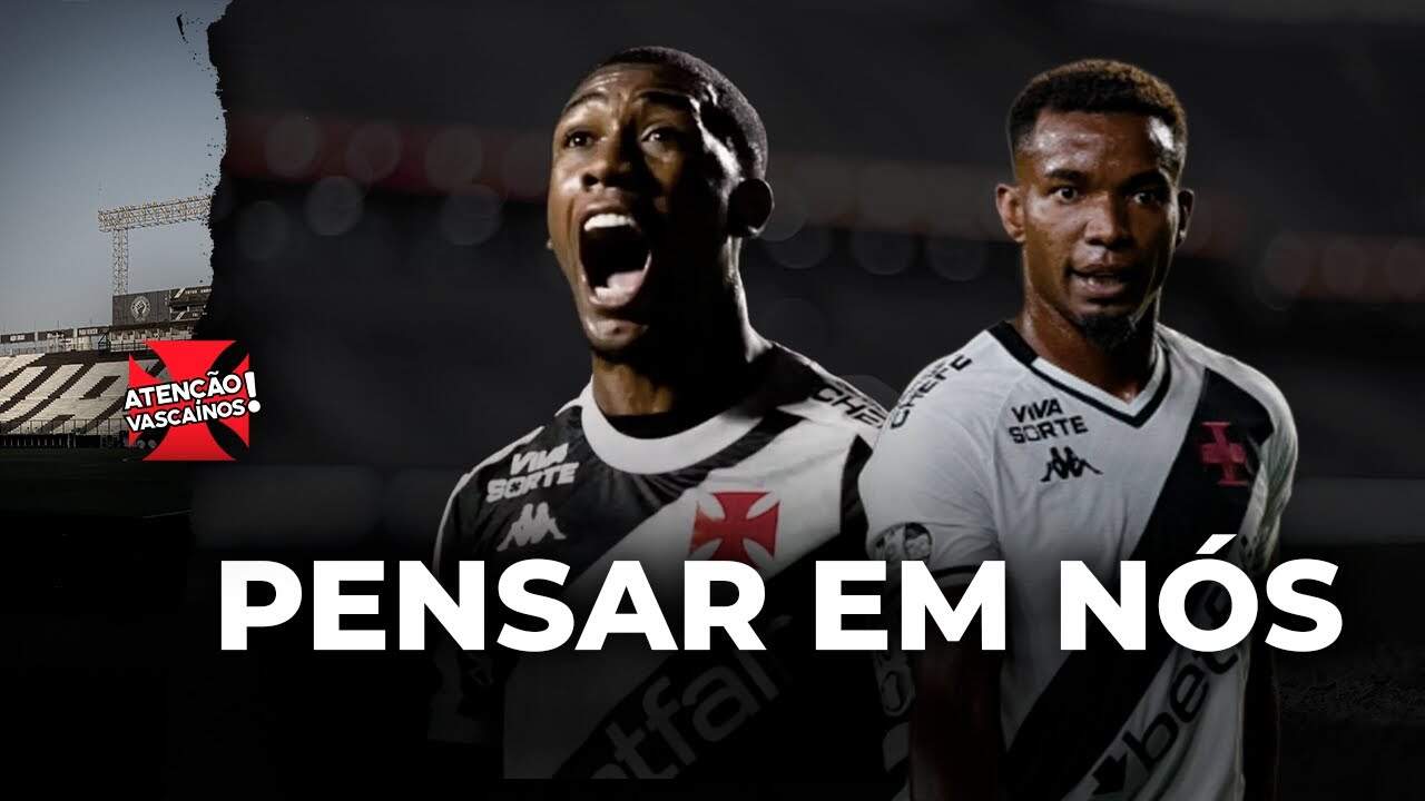 Jogadores do Vasco em ação no estádio.