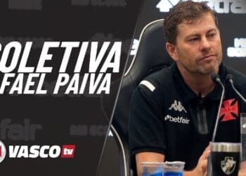 VascoTV divulga a coletiva de imprensa com Rafael Paiva após o jogo Atlético-MG 2 x 1 Vasco; confira!