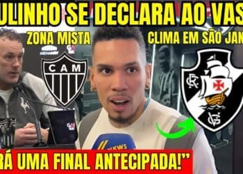 Cria Paulinho planeja o segundo confronto contra o Vasco em São Januário e elogia o clube; assista ao vídeo.