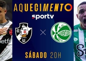 Assista ao pré-jogo do Sportv para Vasco x Juventude.
