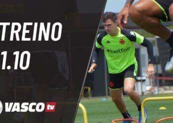VascoTV exibe clipes do treino realizado nesta sexta-feira; assista ao vídeo