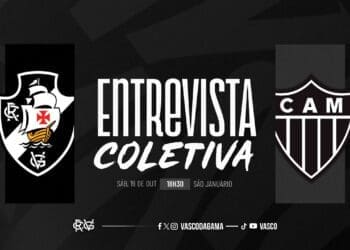 Assista à coletiva de imprensa de Rafael Paiva após o empate de 1 a 1 entre Vasco e Atlético-MG.