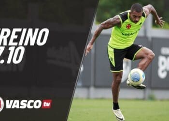 VascoTV exibe clipes do treinamento realizado neste domingo no CT Moacyr Barbosa; assista ao vídeo.