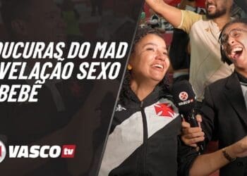 Torcedora comenta sobre a revelação do sexo do bebê nas arquibancadas de São Januário; assista ao vídeo da VascoTV.