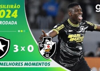 Assista aos principais destaques do jogo Botafogo 3 x 0 Vasco!