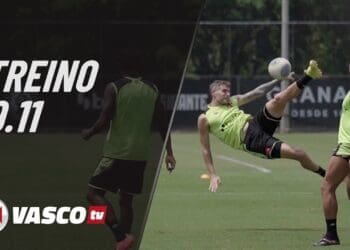 VascoTV exibe trechos do treinamento desta terça-feira no CT Moacyr Barbosa; confira!