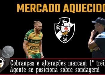 Empresário de Isidro Pitta afirma que não recebeu oferta sólida do Vasco; assista ao vídeo.