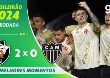 Assista aos destaques da partida Vasco 2 x 0 Atlético-MG.