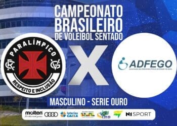 Vôlei Sentado: Confira o jogo entre Vasco e ADFEGO-GO no Campeonato Brasileiro