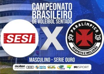 Vôlei Sentado: Confira Sesi-SP contra Vasco pelo Campeonato Brasileiro