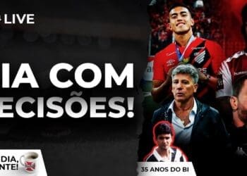 Marco Aurélio, Luiz Carlos Winck, Zé do Carmo, Sorato e Acácio discutem sobre o Campeonato Brasileiro de 1989; confira