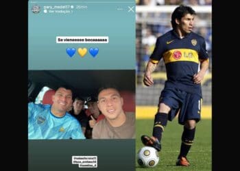 Medel declara torcida pelo Boca Juniors contra o Fluminense
