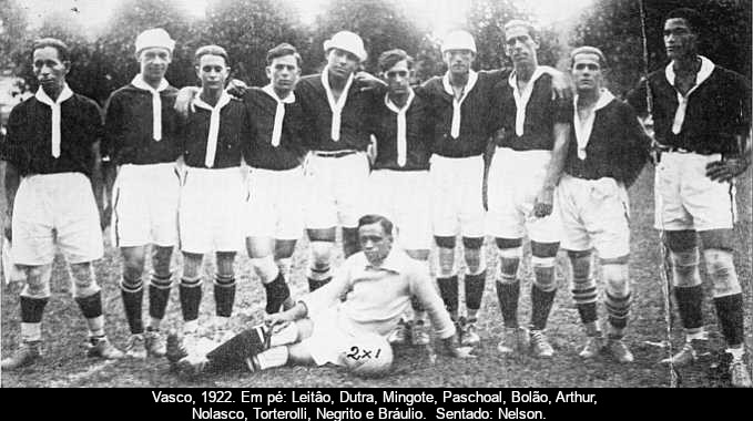 Vasco campeão carioca da Série B de 1922