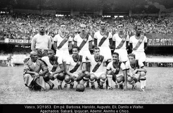 Vasco campeão do Quadrangular Internacional do Rio em 1953