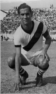 Paulinho, lateral-direito do Vasco em 1956
