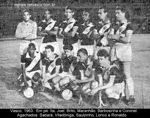 Vasco campeão do Torneio Pentagonal do México 1963