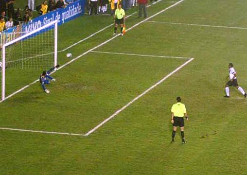 Pênalti do milésimo — preparação