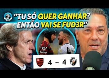 Luxemburgo recorda empate de 4 a 4 com o Flamengo durante seu período como treinador do Vasco; assista ao vídeo.