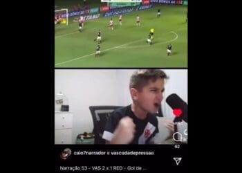 Pequeno vascaína emociona ao narrar gol de Serginho