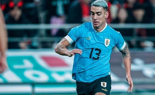 Puma foi titular no Uruguai contra a Coreia do Sul