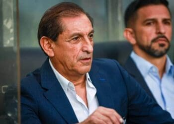 Ramón Díaz durante Grêmio x Vasco na Arena