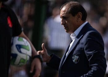 Ramón Díaz em Goiás x Vasco