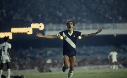 Roberto Dinamite pelo Vasco da Gama