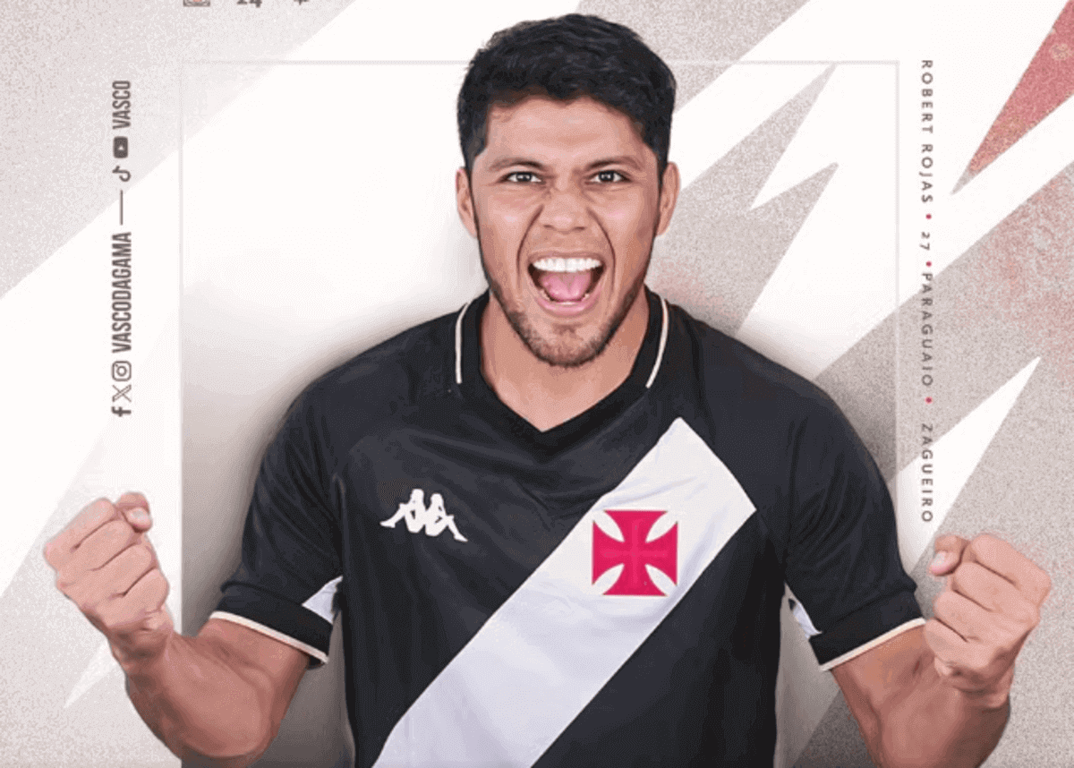 Rojas é anunciado pelo Vasco