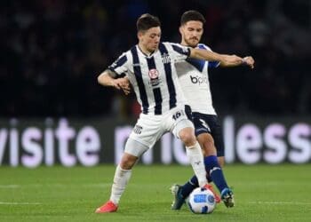 Rodrigo Garro em campo pelo Talleres