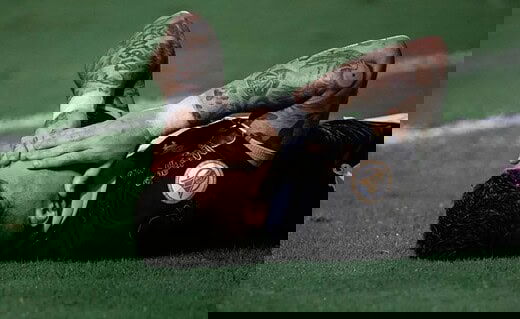 Rossi sente a coxa contra o Fortaleza