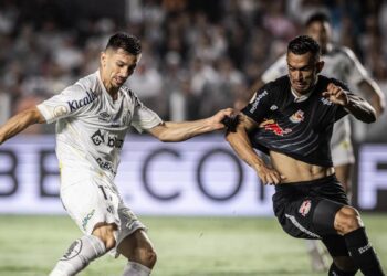 Santos 1 x 3 Bragantino, pela 27ª rodada do Brasileiro