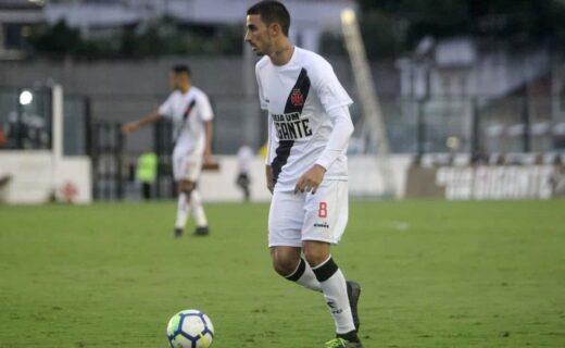 Thiago Galhardo em ação pelo Vasco em 2018