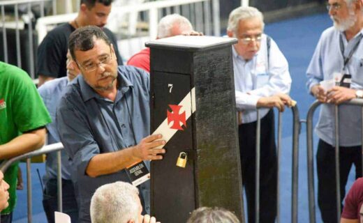 urna 7 da eleição do Vasco realizada em 2017