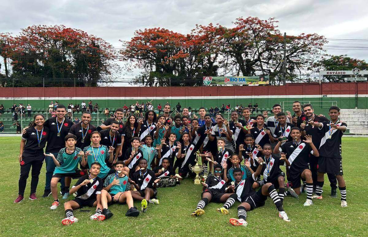 Vasco é campeão da Taça Rio Sub-13
