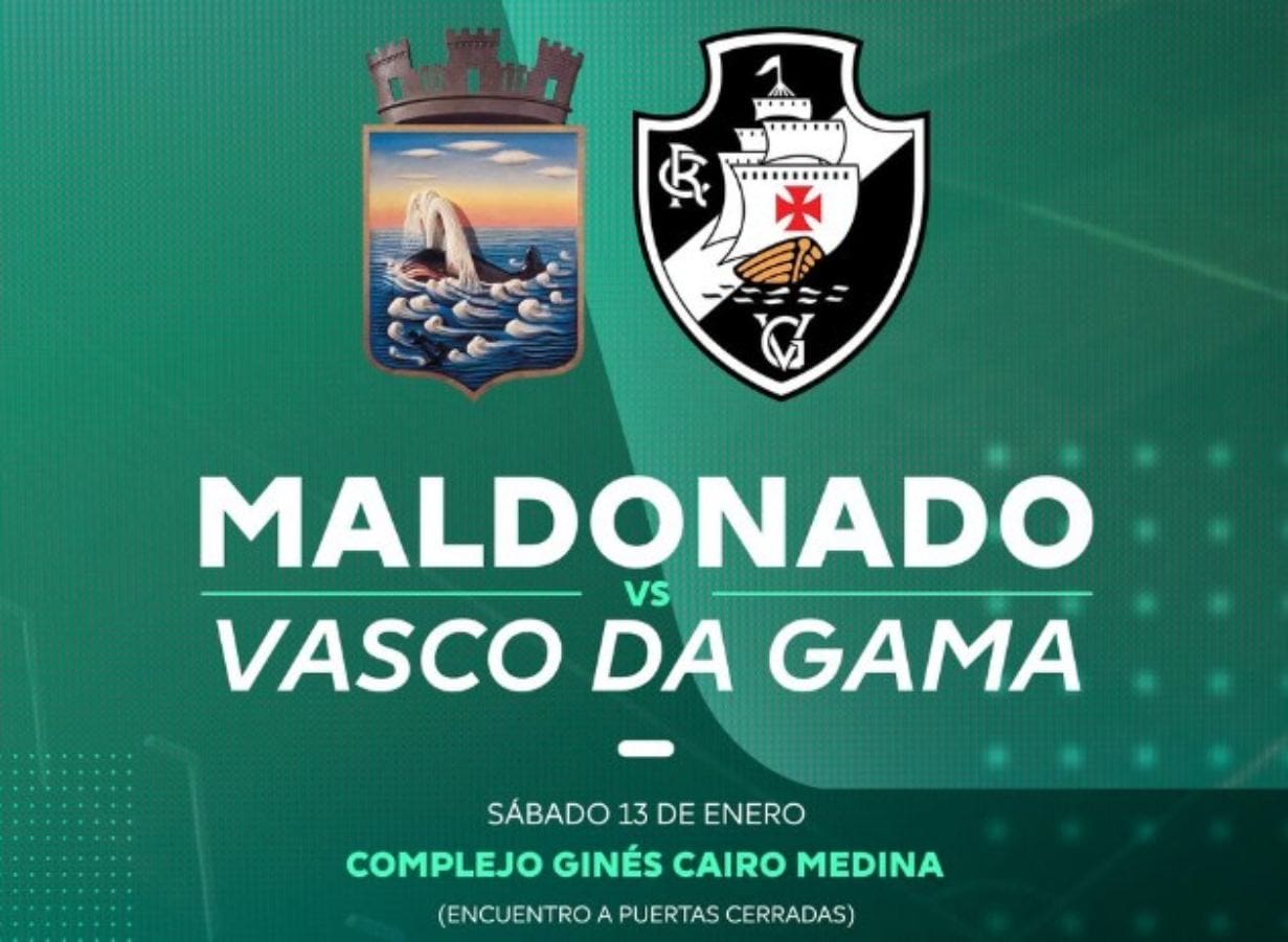 Jogo-treino entre Vasco e Seleção de Maldonado