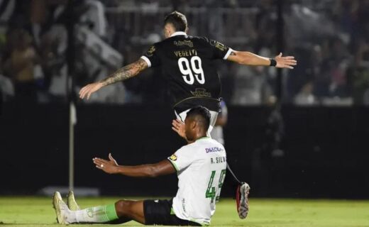 Vegetti marcou contra o América-MG