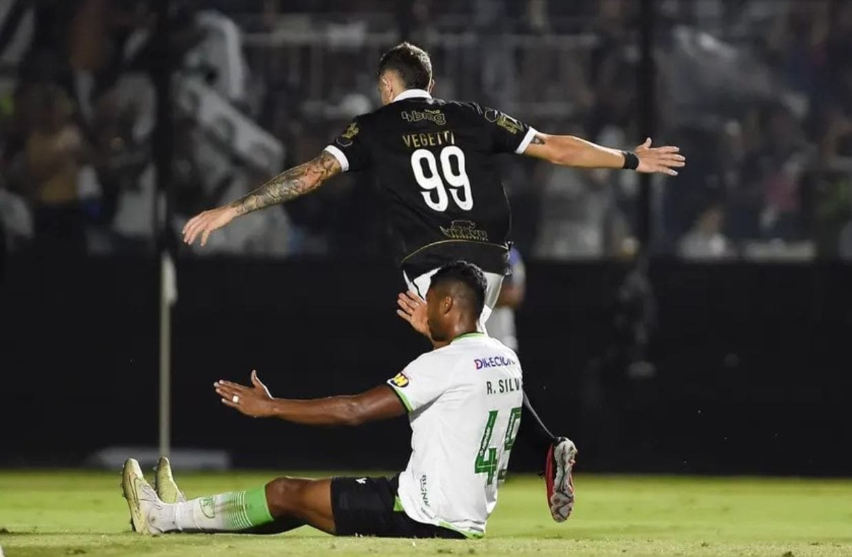 Vegetti marcou contra o América-MG